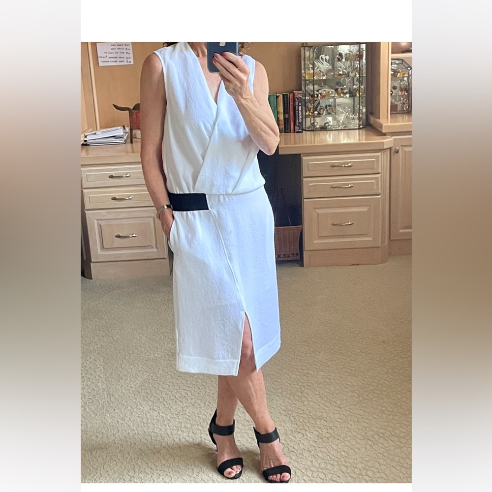 Brochu Walker white dress
